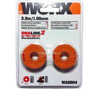Filo per decespugliatore a batteria Worx 20 V WA0004 2 pz Arancio