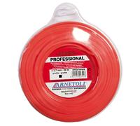 FILO PER DECESPUGLIATORE ARNETOLI QUADRATO Ø 2,7 mm X 52 Mt. Linea Professionale