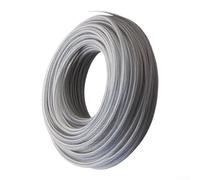 Filo per decespugliatore con anima in acciaio rinforzato da 2,0 mm, per tosaerba a benzina, resistente agli urti, confezione da 15 m (10 m)