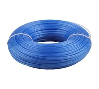 Filo per decespugliatore in nylon a basso rumore, 2 mm, 100 m, doppio polimero, anti-saldatura, resistente, per tagliare il giardino silenzioso per decespugliatori a gas e tosaerba (blu)