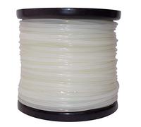 Filo per decespugliatore Opti Round Husqvarna 597668850, 3,3 mm x 75 mt, bianco, adatto a tutte le testine portafilo standard.