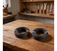 Filo per decespugliatore rinforzato con anima 2,0-4,0 mm x 20 m, in nylon ad alta resistenza, per tagliabordi elettrici e decespugliatori, corda Whacker di lunga durata per prato (10 m x 2,7 mm, 2