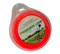 Filo per decespugliatore rotondo in nylon, 2,4 mm x 49 m, per taglio erba e manutenzione del prato, compatibile con vari modelli di deces