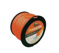 FILO PER DECESPUGLIATORE TONDO 4mm bobina 100mt taglaerba cavo matassa ROSSO