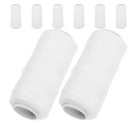 Filo per Epilatore Viso in Cotone Bianco, 8 Rocchetti | Peli del Viso e Corpo, Uso Domestico e Viaggio, Precisione di Adattamento, Ricarica per Macchina
