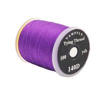 Filo per la costruzione di mosche forti in bobine standard per pesca a mosca, accessori per materiale viola 2,5 x 3 cm