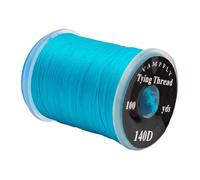 Filo per la costruzione di mosche forti in bobine standard per pesca a mosca, accessori per materiale da pesca a mosca, blu lago 2,5 x