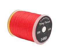 Filo per la costruzione di mosche forti in bobine standard per pesca a mosca, accessori per materiale da pesca a mosca, rosso, 2,5