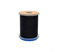 Filo per legare il corpo della mosca 70D fluorescente per la pesca a mosca, materiale di nylon, 100 m per bobina, design standard per uso comune del supporto della bobina (nero)