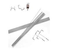 Filo per molle in acciaio inox, Filo for molle in acciaio inossidabile Filo rigido Filo rigido completo Filo dritto 0,2 mm-5,0 mm Dimensioni multiple Filo in acciaio for molle Lunghezza 500 mm / 20 po