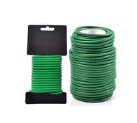 Filo per piante da giardino con anima in ferro e copertura in PVC morbido per un supporto flessibile e sicuro di alberi e piante, resistente alle intemperie per tutto l'anno, disponibile in due misure