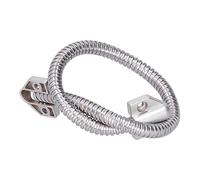 Filo per porta, buona durata a vista Manicotto di montaggio a vista Ampiamente usato Passante per porta in acciaio inossidabile squisito per interni