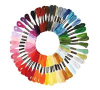 Filo Per Ricamo | Filato Per Ricamo In Cotone | Forniture Per Arti Tessili Filo Arcobaleno Per Cucito A Mano Adulti E Bambini Progetti Casa