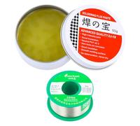 Filo per Saldatura Senza Piombo, 1mm Stagno per Saldare Elettronica, Sn99%-Cu 0.7%, Filo per Saldatura per La Riparazione e Il Fai da te di Componenti Elettronici per Saldatura (100 g)