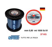 FILO PERLON X135 BIG GAME 1000 MT DIAM. 0,80MM 81LB TRAINA OMOLOGATO IGFA CLASS