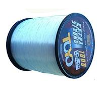 Filo Pesca Metri 1000 Trasparente Mulinello Mare Bolentino Traina Palamito Trota (0,25 metri 1000)