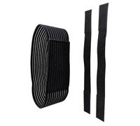Filo pesce rinforzato con cinturino regolabile, Black | Cinghia riutilizzabile per alleviare russamento con tensione personalizzabile e sottogola a basso profilo per un