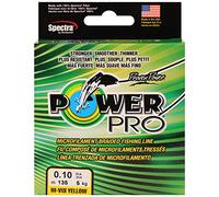 PowerPro Hi-Vis Yellow 135m 0.06mm - 0.23mm Braided Line Trecciato Made in USA