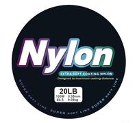 Filo principale in nylon, 100 metri, opzione affidabile per tutte le esigenze di fusione in mare o lago (4,5 #)