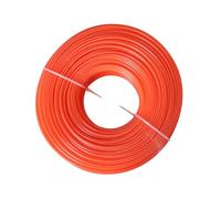 Filo professionale in nylon rotondo da 1,6/2,0/2,4 mm, lunghezza 100 m, per la casa e il parco prati per la cura dei prati in nylon