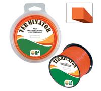 Maniver Filo decespugliatore professionale quadro, diametro 3.3 x 15 m