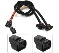 Filo PS24W 5202 H16 Due Bardatura Nebbia Luce Lampadina Presa Connector Prolunga