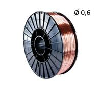 FILO RAMATO PER SALDATURA GAS FERRO SG2 BOBINA D200 D.0,6 0,8 1,0 1,2 SALDA