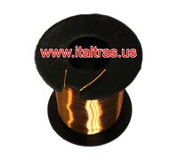 Filo rame smaltato diam. 0.375mm-100gr 101,84mt smalto semplice 155°C- 10706500