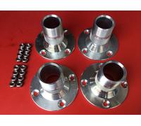 Filo Ruota Adattatori Suit Triumph TR4 TR5 TR6 Cervo 2500 Scimitar Hub Nuovo Set