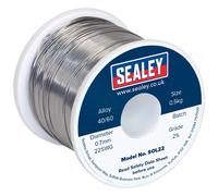 Filo per Saldatura Veloce Flusso 2% 0.7mm/22SWG 40/60.5kg Bobina - Sealey SOL22
