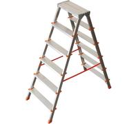 FILO Scala alluminio 6 gradini casalinga a libretto Doppia salita Fi-6