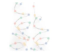 Filo Silver 240 luci - MICROLED Multicolore (12 mt) 8 Giochi di luce LUMINEO IP