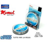 FILO SOFLEX MOMOI FLUOROCARBON BOBINA 75 MT DIAM. 0,570 MM TEST 35 lb 16.9 KG