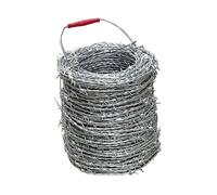 FILO SPINATO IN ACCIAIO ZINCATO 1,7 MM ROTOLO 200 METRI RECINZIONE RECINTO CORDA