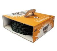 Filo Spinato Plasticato Riccio Verde Cavatorta Ø x L. 1,7 mm x100 mt Peso 5,5 Kg