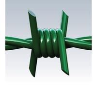 Filo Spinato Plastificato Verde Rotolo da mt 100 Cavatorta Riccio