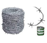 FILO SPINATO ZINCATO PER RECINZIONI ø1,7 MT.100 FILO SPINATO ACCIAIO ZINCATO