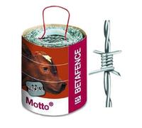 FILO SPINATO ZINCATO IN ACCIAIO INOX 2 FILI DIAMETRO 1,7 MM 100 ML
