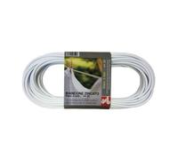 Filo stendibiancheria biancone acciaio zincato ml.20 ricoperta pvc