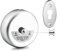 Filo Stendibiancheria Retrattile 2,8 m Acciaio Inossidabile Scomparsa Clothesline,Stendibiancheria Regolabile Parete per Balcone,Doccia, Bagno, Lavanderia