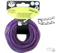 FILO STRONG QUADRO SEGHETTATO PER DECESPUGLIATORI mm 3,3 - MT 15