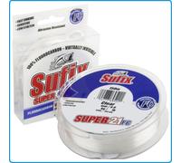 FILO SUFIX SUPER21 FC FLUOROCARBON 0.20mm 3.2KG 150m CLEAR PESCA MARE LAGO FIUME