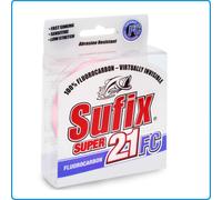 FILO SUFIX SUPER21 FLUOROCARBON PINK 0.28mm 5.4KG 150m PER BOLENTINO SURFCASTING
