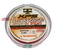 FILO SURFCASTING XPS LONGCAST 1200 MT DIAM. 0,203 MM FLUO ORANGE TRABUCCO