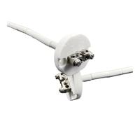 Filo termocoppia tipo K, 2,0-3,2 mm, 1300 ℃, sensore di temperatura a sfera in ceramica, 1 pezzo(Wire 3,0-400 mm)