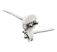 Filo termocoppia tipo K WRN1300℃ sensore di temperatura del nucleo di perle in ceramica, 1 pezzo (1000 mm)