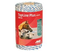 Filo Tondo per Recinto Albert Kerbl Bianco Blu 200 mt