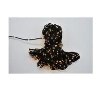 Filo Trasparente 180 luci - BEAN LED Bianco caldo (9 mt) Giochi di luce CHRISTMAS IP44 D3655