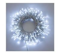Lotti Importex Luci Di Natale Catena Lineare 180 Mini Led Bianco 13,1mt Con 8 Gi
