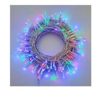 Filo Trasparente 180 luci - MINILED Multicolore (13,1 + 4 mt) 8 Giochi di luce XMAS KING IP44 35911